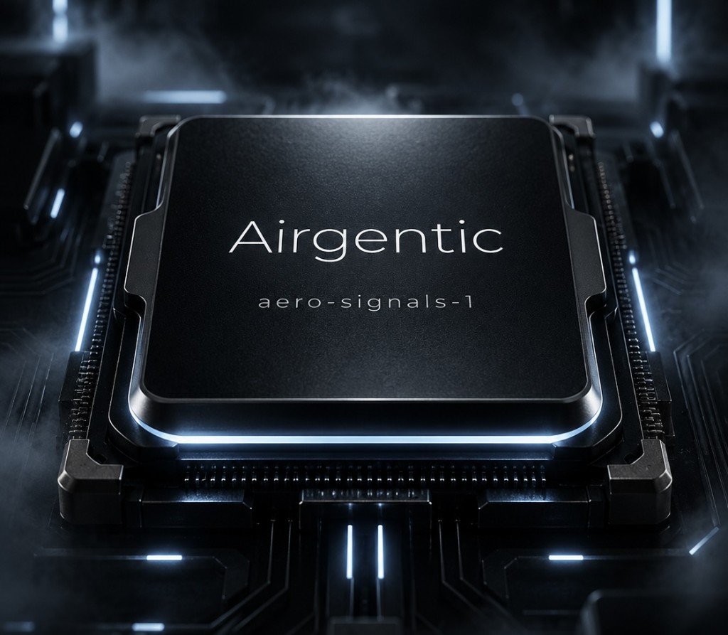 A processor labelled Airgentic aero-signals-1